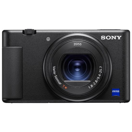 Sony ZV-1a digitalni kompaktni fotoaparat za vloganje, črn