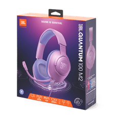 JBL Quantum 100M2 slušalke, žične, vijolične (JBLQTUM100M2PUR)