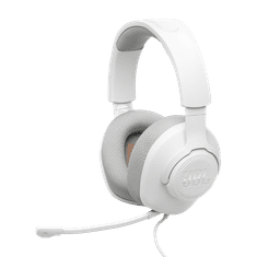 JBL Quantum 100M2 slušalke, žične, bele (JBLQTUM100M2WHT)