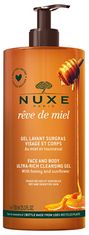 Nuxe Rêve de Miel Čistilni gel za prhanje (izjemno bogat čistilni gel za obraz in telo) 750 ml