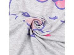 HELLO KITTY Hello Kitty Siva ženska nočna srajca, bombažna spalna srajca M