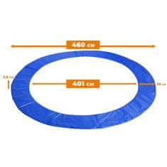 Aga Pokrivalo za vzmeti za trampolin 460 cm Modra