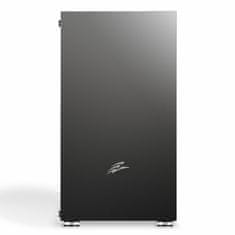 Evolveo M4/Micro ATX/Transpar./Črna