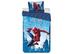 MARVEL COMICS MARVEL Spider-Man Modra otroška posteljnina, za dečka, zadrga, bombaž 140x200cm OEKO-TEX
