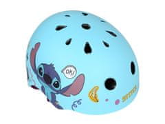 Disney DISNEY Stitch Modra kolesarska čelada za otroke, lahka, nastavljiva 52-56 cm 