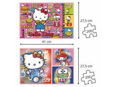 HELLO KITTY Hello Kitty in Prijatelji Sestavljanka 2x200 elementi TREFL 
