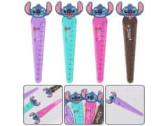 Disney DISNEY Stitch Otroško ravnilo, s figuro, šolsko 12 cm 