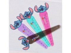 Disney DISNEY Stitch Otroško ravnilo, s figuro, šolsko 12 cm 