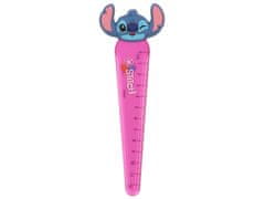 Disney DISNEY Stitch Otroško ravnilo, s figuro, šolsko 12 cm 