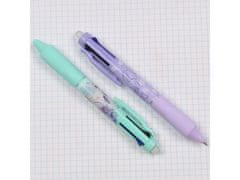 Disney DISNEY Stitch Pisalo 4v1, izbrisljivo z radirko, avtomatsko gel pisalo, izbrisljivo, šolsko 0,5 mm 
