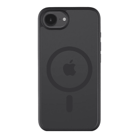 Tactical Asphalt MagForce silikonski ovitek za iPhone 16e - prozorno črn