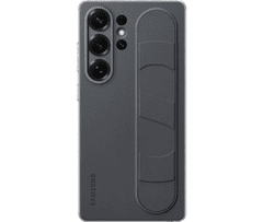 Samsung Original Standing Grip Case EF-GS938CBE za Galaxy S25 Ultra 5G - črn