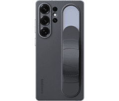 Samsung Original Standing Grip Case EF-GS938CBE za Galaxy S25 Ultra 5G - črn