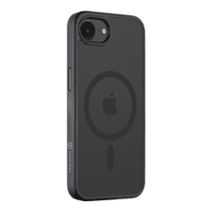 Tactical Asphalt MagForce silikonski ovitek za iPhone 16e - prozorno črn