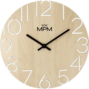 MPM QUALITY Nástěnné hodiny Circle - A E07M.4118.53