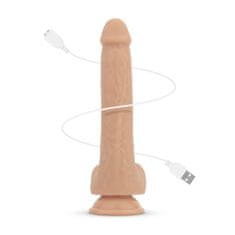 Real Fantasy Dildo z vibriranjem, potiskanjem in gretjem Real Fantasy - Bryce