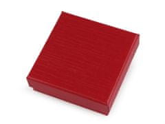 Škatlica za nakit 9x9 cm - rdeča (12 kosov)