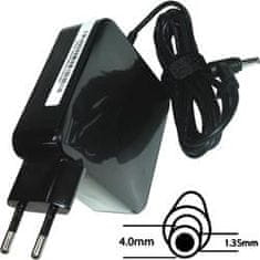 ASUS AC napajalnik 65W 19V 2pin 4,0x1,35mm z EU vtičem
