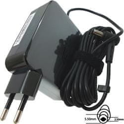 ASUS AC napajalnik 65W 19V 2pin 5,5x2,5mm z EU vtičem