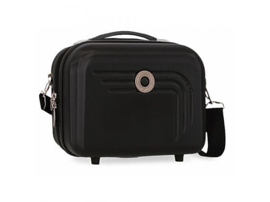 Jada Toys ABS Potovalni kozmetični kovček MOVOM Riga Black, 21x29x15cm, 9L, 5993961