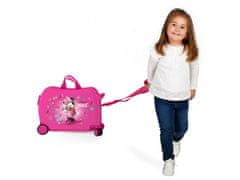Joummabags Otroški potovalni kovček na kolesih / otroški voziček MINNIE MOUSE Stickers, 34L, 23398E1