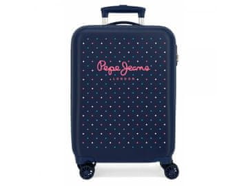 Joummabags ABS Potovalni kovček PEPE JEANS Molly, 55x38x20cm, 34L, 6061721 (majhen)