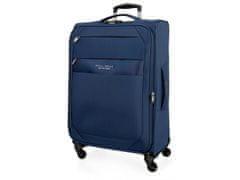 Joummabags Tekstilni potovalni kovček ROLL ROAD ROYCE Blue, 76x48x29cm, 93L, 5019323 (velik)
