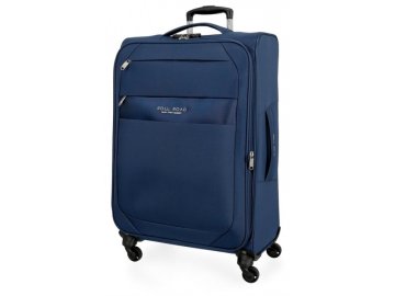 Joummabags Tekstilni potovalni kovček ROLL ROAD ROYCE Blue, 76x48x29cm, 93L, 5019323 (velik)