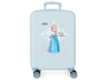 Joummabags Potovalni kovček ABS DISNEY FROZEN Magic Ice Azul, 55x38x20cm, 34L, 2941121