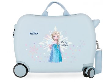 Jada Toys Otroški potovalni kovček na kolesih / otroški voziček DISNEY FROZEN Magic Ice Azul, 34L, 2949821