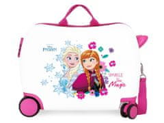 Joummabags Otroški potovalni kovček na kolesih / otroški voziček DISNEY FROZEN Sparkle, 34L, 2429861