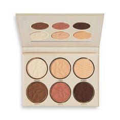 Paleta 6 senčil Glam Mood Golden Hour 6 x 2 g