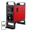  Hcalory Parkirni grelec HC-A02, 8 kW, dizel, Bluetooth (rdeče)