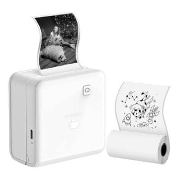 Phomemo M02 Pro Prenosni tiskalnik nalepk (bel)