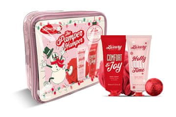 Grace Cole Darilni set za nego telesa Božični bonboni, kakav in vanilija 4 kosi