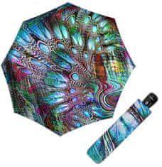 Doppler Ženski zložljivi dežnik Fiber Magic Pavone