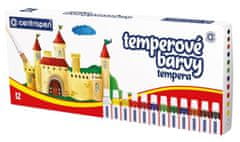 Centropen tempera barve 9550 12 ml - 12 kosov