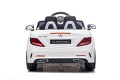 PRINCE TOYS Mercedes SLC 300 avto, akumulatorski, 10,8 V, beli (704)