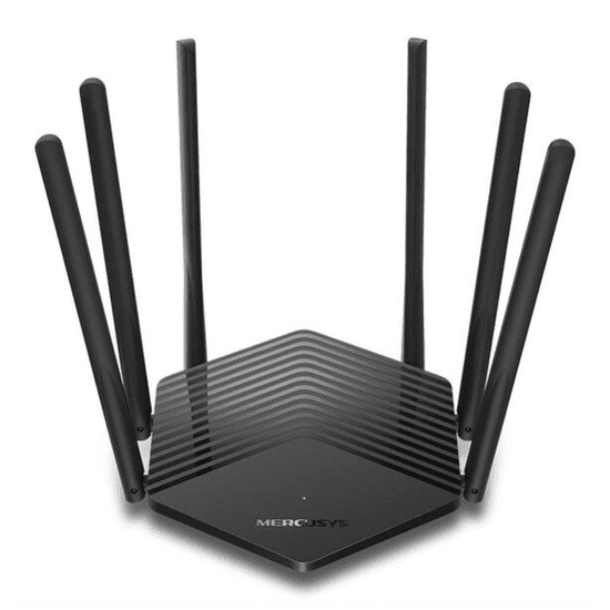 Mercusys MR60X brezžični usmerjevalnik, Wi-Fi 6, AX1500