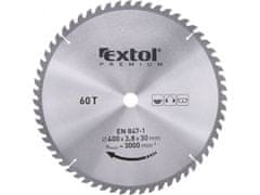 Extol Premium Žagin list z rezili SK, O 400x3,6x30mm, 60T