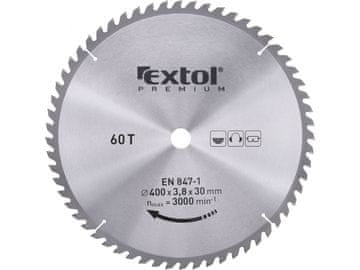 Extol Premium Žagin list z rezili SK, O 400x3,6x30mm, 60T