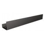 ANDEX Polica za tuš 60 cm nerjaveče jeklo črne barve