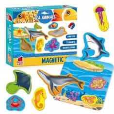shumee MAGNETNI SET SEA LIFE Z TABLO MAGNETI PUZZLE ROTER KAFER