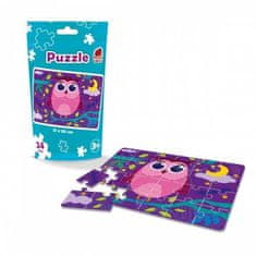 shumee PUZZLE V STOJEČI EMBALAŽI LJUBKA SOVICA PUZZLE ROTER KAFER