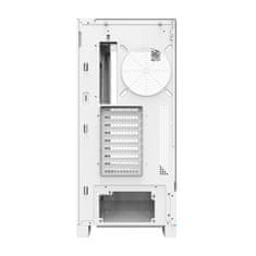 darkFlash Računalniško ohišje DY450L brez ventilatorjev (belo)