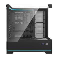 darkFlash Računalniško ohišje DY450 brez ventilatorjev (črno)