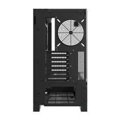 darkFlash Računalniško ohišje DY450 brez ventilatorjev (črno)