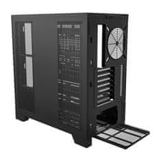 darkFlash Računalniško ohišje DY451 brez ventilatorjev (črno)
