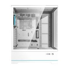 darkFlash Računalniški ohišje Darkflash DY451L PRO (belo) + 1 ventilator
