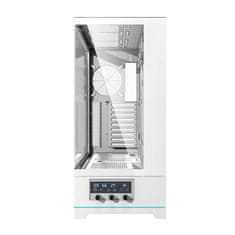 darkFlash Računalniško ohišje DY451L brez ventilatorjev (belo)